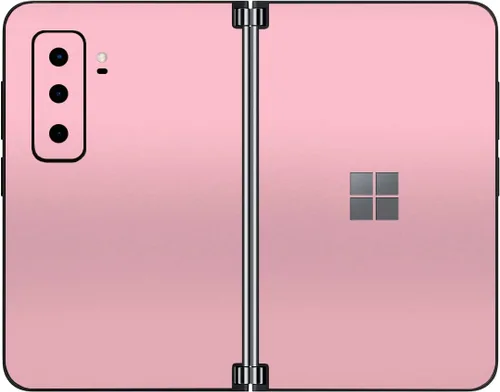 Vista 6 de SopiGuard Skin para Microsoft Surface Duo 2 2ª generación de borde a borde de paneles delanteros y traseros de vinilo (piedra de ladrillo)