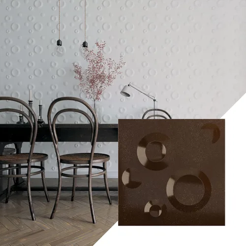 Vista 23 de Ekena Millwork WP12X12COWH Cole EnduraWall - Paneles decorativos de pared 3D de 11 7/8 pulgadas de ancho x 11 7/8 pulgadas de alto, color blanco