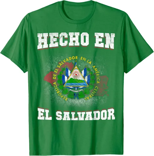 Vista 4 de Camisa de la bandera de El Salvador hecha en El Salvador