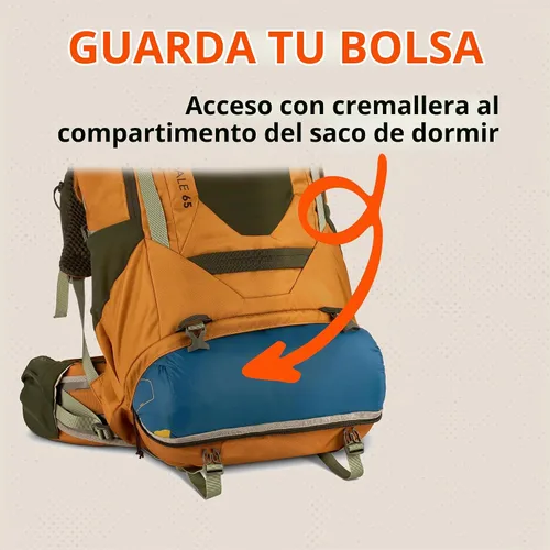 Vista 12 de Kelty Glendale - Mochila de marco interno de 65 L a 105 L, paquete de senderismo para varios días, suspensión ajustable, ajuste personalizado