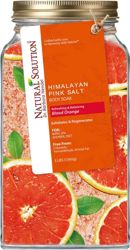 Vista 9 de Natural Solution Bolsa de sal de baño del Himalaya, suaviza e hidrata tu piel, baño para terapia, 1 libra