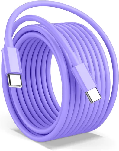Vista 15 de Cabepow Cable USB tipo C [3 unidades de 1 pie] USB A tipo C de nailon trenzado de alta calidad de 1 pie de largo, de carga rápida para Samsung