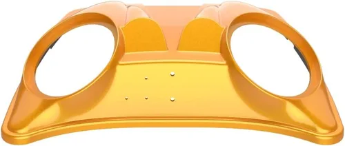 Vista 9 de Tapas de altavoz dobles de 8 pulgadas a juego para Advanblack/OEM Harley Rushmore estilo Razor, Chopped & King Tour Pak Whisky ámbar