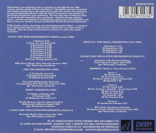 Vista 2 de Octet to Orpheus The Neo Classical Stravinsky