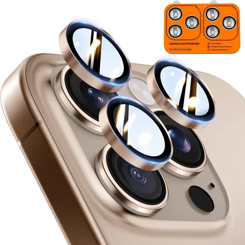 Vista 44 de TOCOL Protector de lente de cámara para iPhone 13 / iPhone 13 Mini vidrio templado HD individual resistente a los arañazos, accesorios compatibles