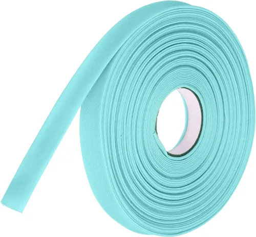 Vista 61 de MECCANIXITY Cinta al bies de doble pliegue de 1 pulgada, cinta al bies de poliéster continua a granel para coser, costura, acolchado, dobladillo