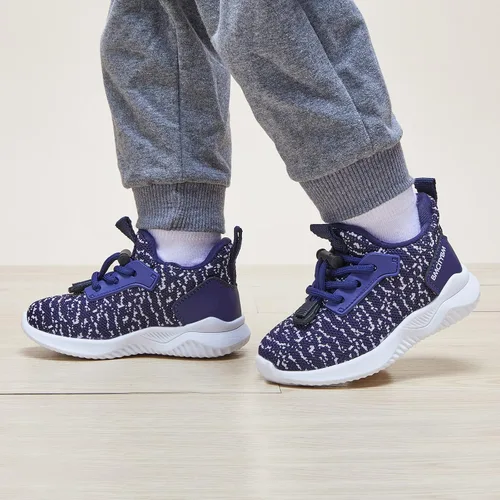 Vista 2 de BMCiTYBM Zapatos para niños y niñas, zapatos para caminar descalzos, de malla, transpirables, tenis sin cordones