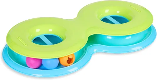 Vista 12 de Petstages - Juguete interactivo para gatos Chase Meowtain de 4 niveles