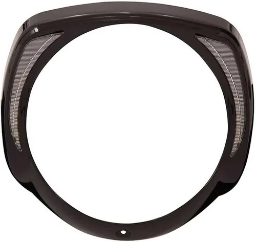 Vista 5 de Ciro Fang - Bisel LED para faros delanteros cromados para FLH 45200 2014, 8.75" x 9