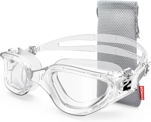 Vista 13 de ZIONOR Gafas de natación G1 SE antivaho para adultos, hombres y mujeres