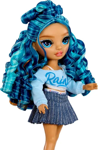 Vista 8 de Rainbow High Jr. High Bestie Babysitters - Skyler Bradshaw, muñeca de moda de 9 pulgadas