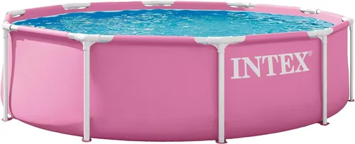 Vista 9 de INTEX - Piscina sobre el suelo con marco de metal de 8 pies 6 pulgadas x 5