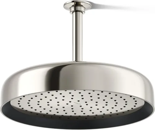 Vista 18 de KOHLER 26291-G-BL Statement™ Cabezal de lluvia redondo de 12" de una sola función, 1.75 gpm, negro mate