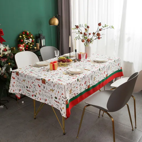 Vista 35 de MANGATA CASA Mantel de cuadros rosa para mesas cuadradas, mantel a cuadros, impermeable, para cocina y mesa, mantel de poliéster a cuadros sin Rosa