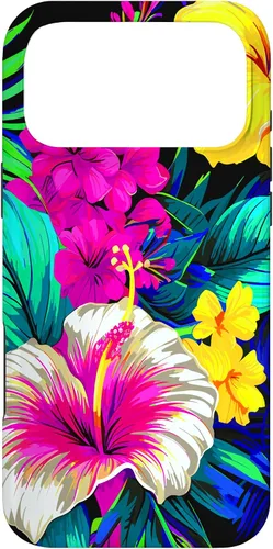Vista 22 de Hawaiian Accessories Aloha Hibiscus Flower - Carcasa para iPhone 17