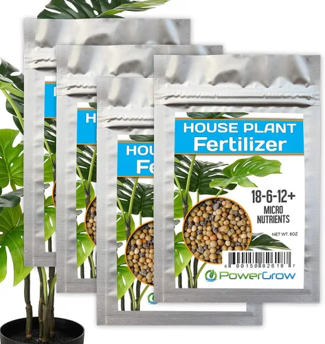 Vista 5 de PowerGrow - Fertilizante para plantas de interior – Fórmula completa de liberación lenta + micro nutrientes – Alimenta plantas de interior durante 8