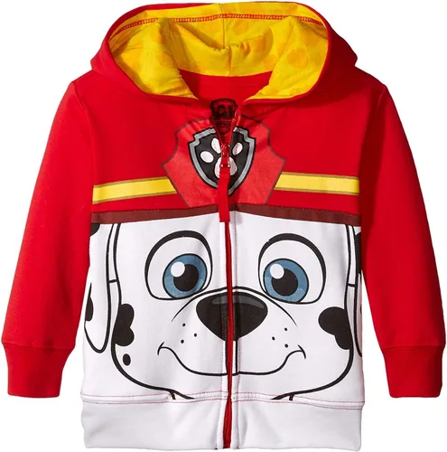 Vista 5 de PAW Patrol Sudaderas con capucha y cremallera para niños pequeños