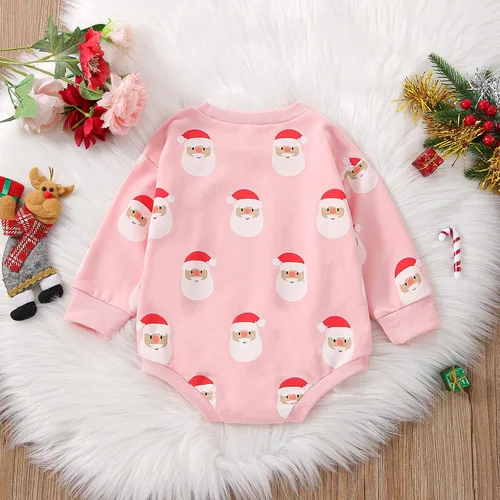 Vista 3 de Traje de Halloween para bebé y niña, camiseta y pantalones divertidos de fantasma, manga larga, cuello redondo, ropa linda