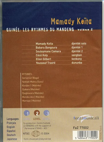 Vista 2 de Mamady Keita - Guineé: Les Rythmes du Mandeng - Vol. 2 DVD