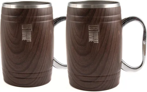 Vista 9 de Robert Irvine - Vaso térmico para vino negro de 12 onzas, juego de 2