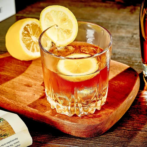 Vista 8 de GLASKEY Juego de 4 Vasos de Whisky, Vaso Old Fashioned de Cristal Sin Plomo, Vasos Tumbler Escoceses para Beber Bourbon, Coñac, Whisky Irlandés