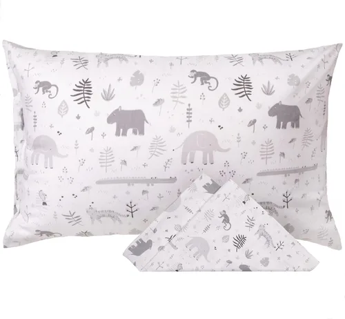Vista 11 de WeeSprout - Almohada para niños pequeños - Funda y cubierta de algodón orgánico, almohada para niños pequeños para dormir y viajar, relleno