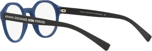Vista 5 de AX ARMANI EXCHANGE Ax3085 - Marco redondo para gafas graduadas para hombre