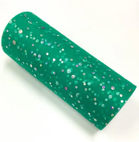 Vista 21 de Rollo de tul con lentejuelas con purpurina, decoración de boda, suministros de organza para fiestas de cumpleaños, carrete de tela, vestido tutú