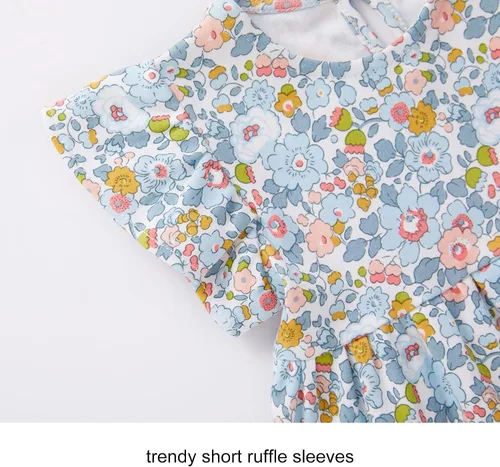 Vista 138 de pureborn Vestido de bebé niña 0-24 meses
