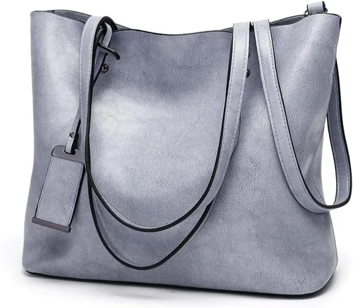 Vista 13 de ALARION Bolsos de mano con asa superior para mujer, bolso de hombro, bolso mensajero, bolso tote, cartera 1-abrown