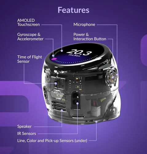 Vista 5 de Ozobot Ari 18 Bot Classroom Kit Edades 8-14 Codificación STEM para escuelas