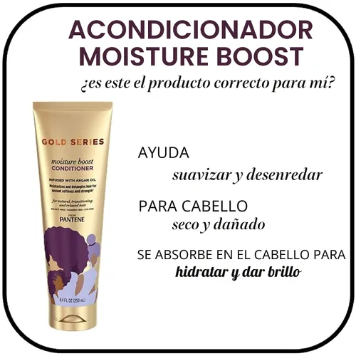 Vista 5 de Acondicionador de Pantene Pro-V Gold Series para definir los rizos