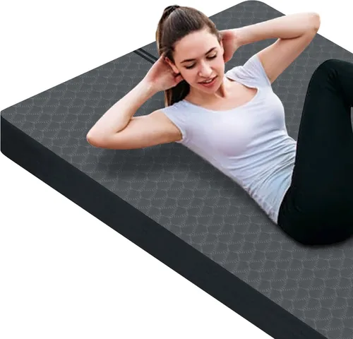 Vista 34 de nuveti Tapete Grande para Ejercicios - Tapete de Yoga de 15mm/20mm/30mm de Grosor Tapete de Ejercicios para Fitness, Yoga, Pilates, Estiramientos