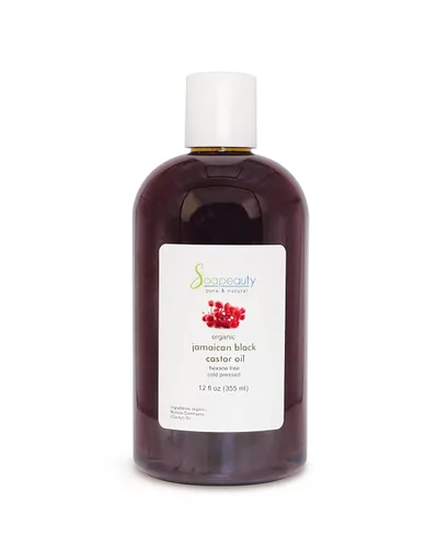 Vista 8 de Soapeauty Aceite de ricino negro jamaicano prensado en frío sin refinar Aceite de ricino negro natural 100% puro que promueve una piel y cabello