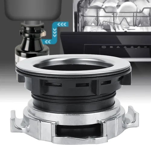 Vista 7 de Estink Acero inoxidable + brida de plástico para desechar basura, 5.1 x 2.6 pulgadas