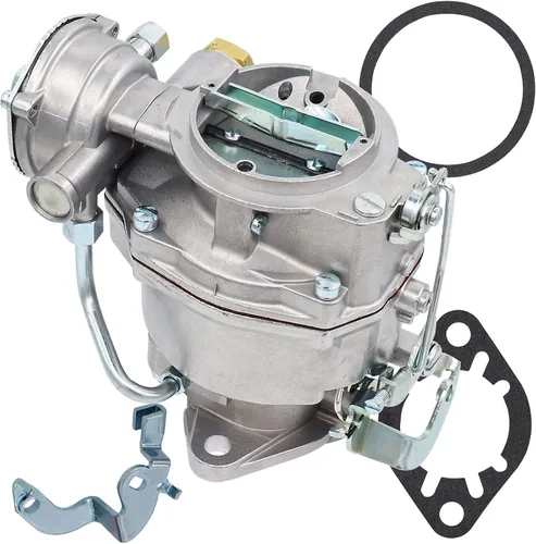 Vista 5 de NENKUTEN Carburador de 1 barril para Rochester Chevrolet 1957-1961 235 Motores GMC Chevy Truck 3.8L 3852CC 235Cu 6 Cly Motores Nomad Bel Air El