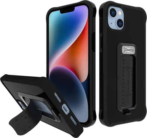 Vista 24 de Scooch Wingman - Funda con soporte de patas para iPhone 11 [Protección contra caídas de 10 pies] [Soporte de dos vías] Cubierta protectora, funciona