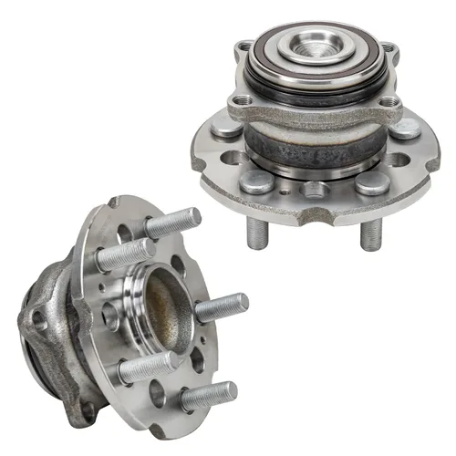 Vista 28 de Detroit Axle - 2 rodamientos de rueda delantera para Ford Fusion Probe Mazda 3 MPV Kia Spectra Jaguar XJ8 XJR XK XK8 XKR Mercury Milan, juego