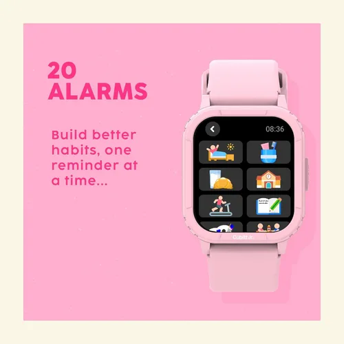 Vista 8 de Cubitt Jr - Reloj inteligente con rastreador fitness para niños y adolescentes, con temperatura corporal de 24 horas, juegos, contador de pasos
