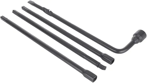 Vista 4 de Juego de llaves para llanta de repuesto con gato de tijera ACZCR, llave de rueda para llanta de repuesto, compatible con 2002-2015 Cadillac