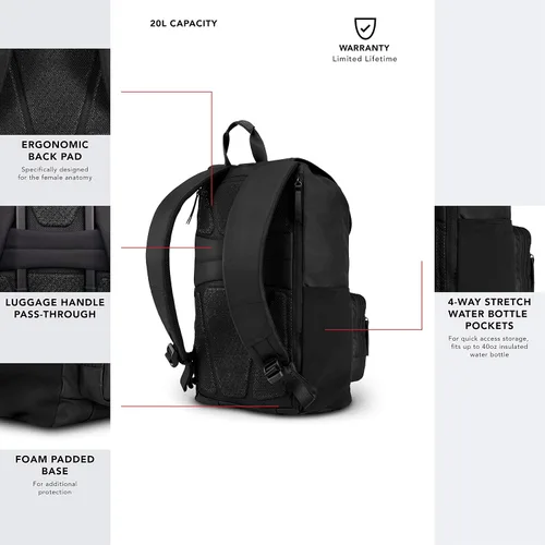 Vista 3 de OGIO 2020 XIX - Espalda trasera para mujer