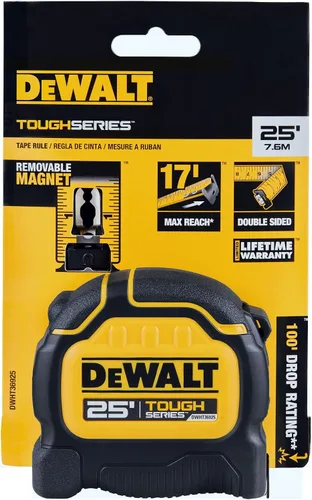 Vista 9 de DEWALT Toughseries - Cinta métrica de 25 pies (DWHT36925S)