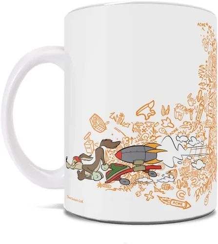 Vista 111 de Trend Setters Friends the Television Show – 25 años – Mercancía oficial – Taza de café o té de cerámica blanca de 11 onzas – perfecta para regalar