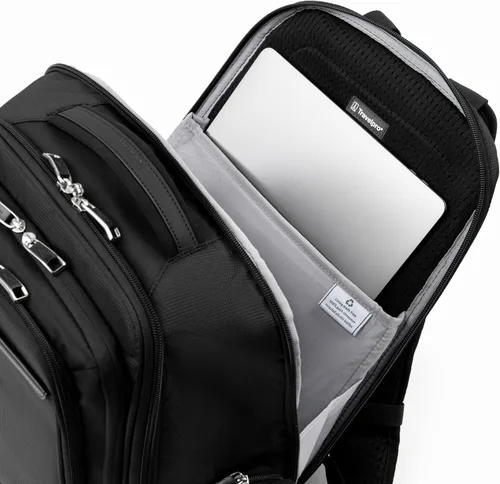 Vista 6 de Travelpro Maxlite - Mochila ligera para laptop, apta para laptops de 15" y tabletas de 11", resistente al agua, de 18 pulgadas — Negra