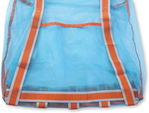 Vista 3 de LEAFOREST Bolsa de playa grande con cremallera, bolsa de malla ligera para juguetes de arena de piscina