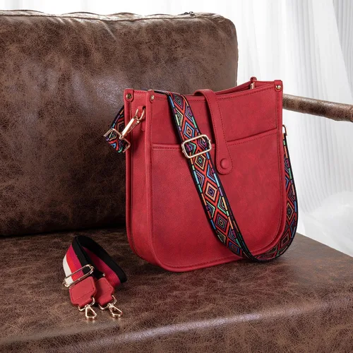 Vista 2 de Montana West Bolsos cruzados para mujer, diseño de moda, con correa ajustable para guitarra