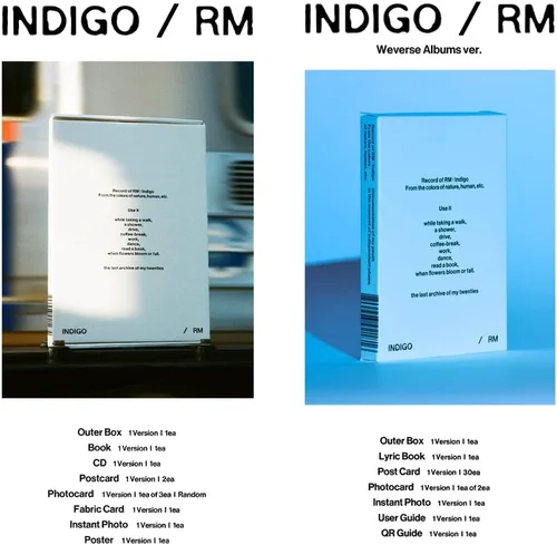 Vista 2 de RM - Set 'Indigo' (Libro+Postal)