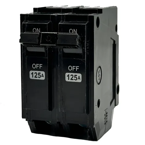 Vista 13 de Interruptor de circuito THQL2150, Compatible con General Electric, Reemplazo para interruptor THQL 2p 50A, 2 polos 50 amperios 120/240V 10kA