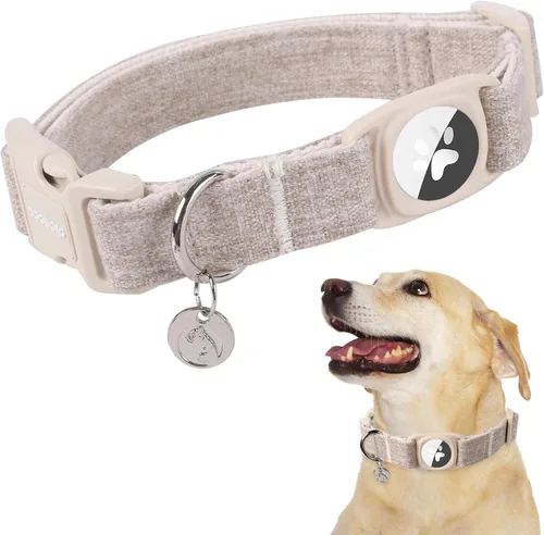 Vista 111 de DOGWONG Collar para perro de San Valentín, collar ajustable de algodón con corazón de caramelo azul, perfecto para perros pequeños a medianos