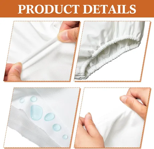 Vista 4 de Pañales de natación para adultos, pañales lavables y reutilizables para piscina, pañal de natación para mujeres y hombres, talla L, cintura 38-40